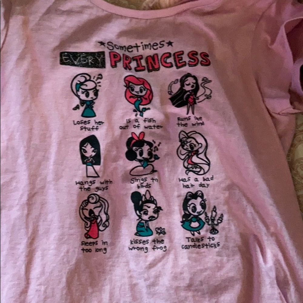 Pink princess shirt